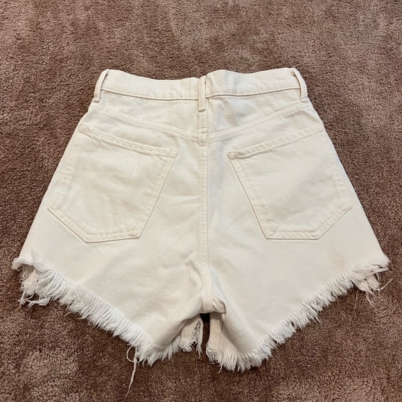 High Rise Distressed Shorts - Picture 2 of 6